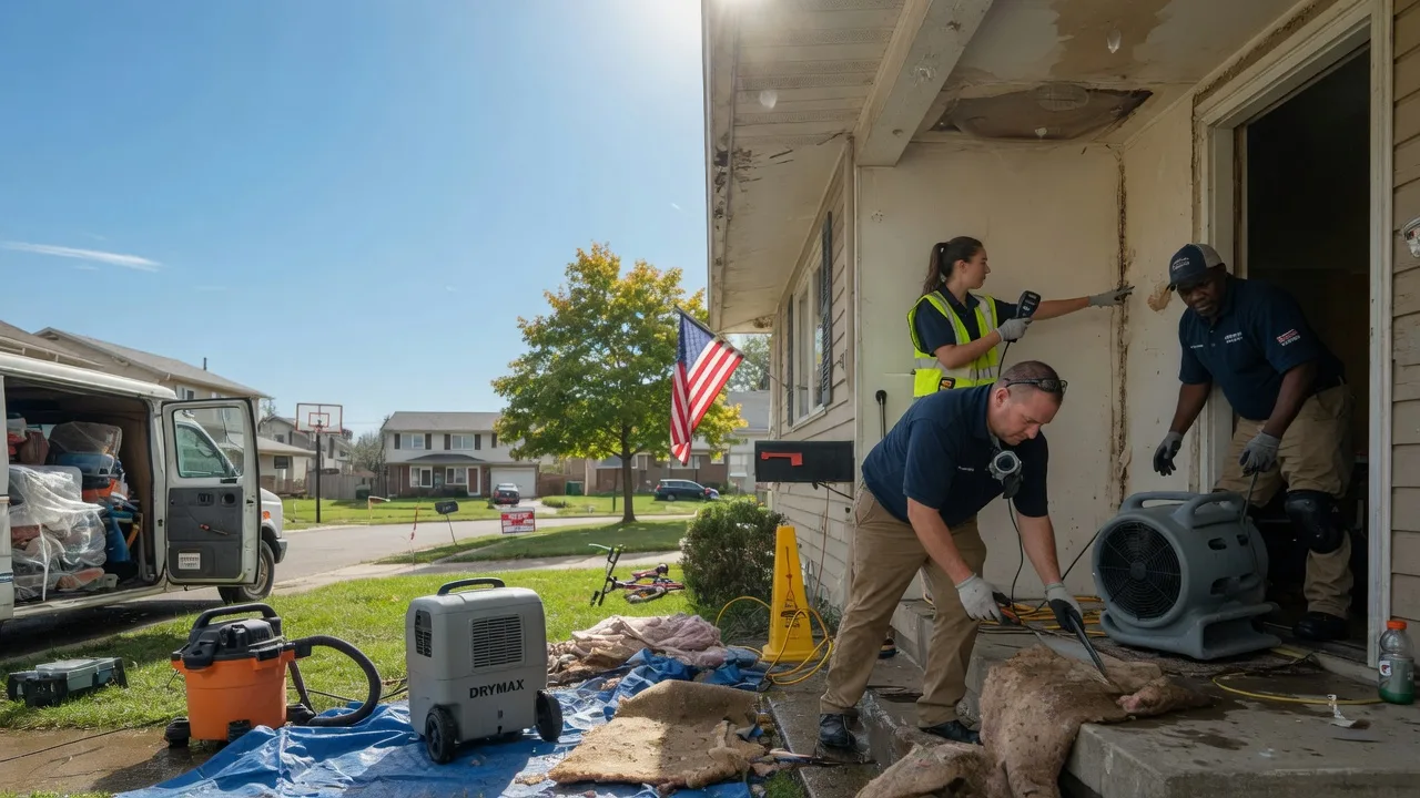 Water Damage Restoration in Cayuga, IN near me